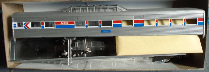 ATHEARN HO SCALE - 5 X AMTRAK COACH KITS, ALL BOXED