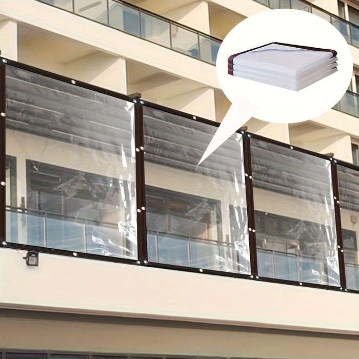 Transparent Waterproof Tarpaulin