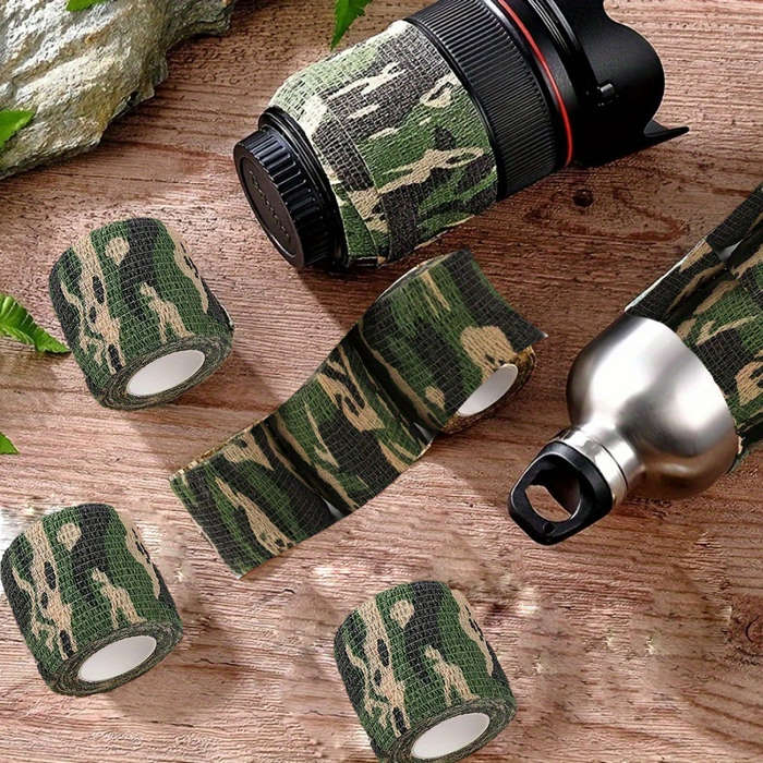 3-Pack Of Camouflage Elastic Bands For Outdoor Activities