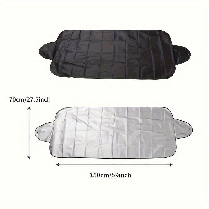 1 Easy-Folding All-Season Car Windshield Cover
