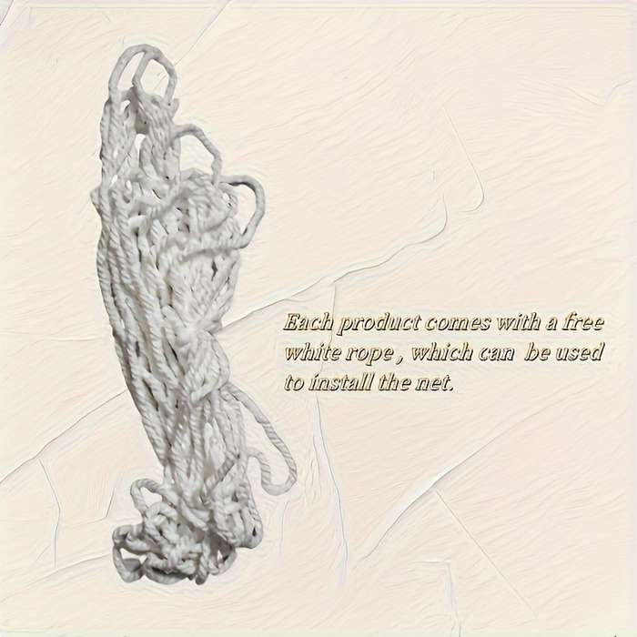 Bohemian Style Multi-Purpose White Nylon Net