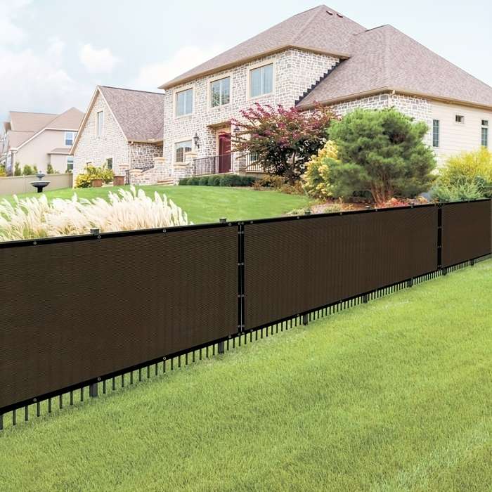 Multifunctional Brown Shade Cloth - Durable Outdoor Shade Net