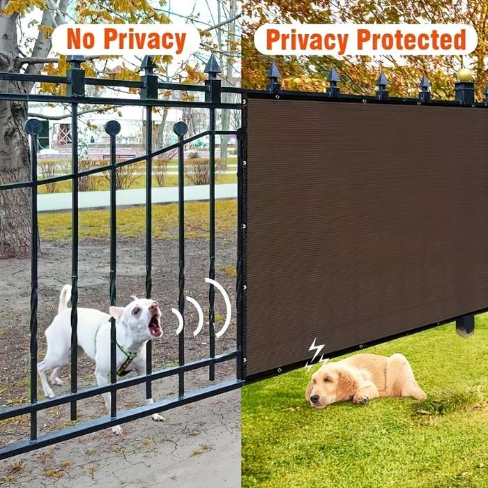 Multifunctional Brown Shade Cloth - Durable Outdoor Shade Net