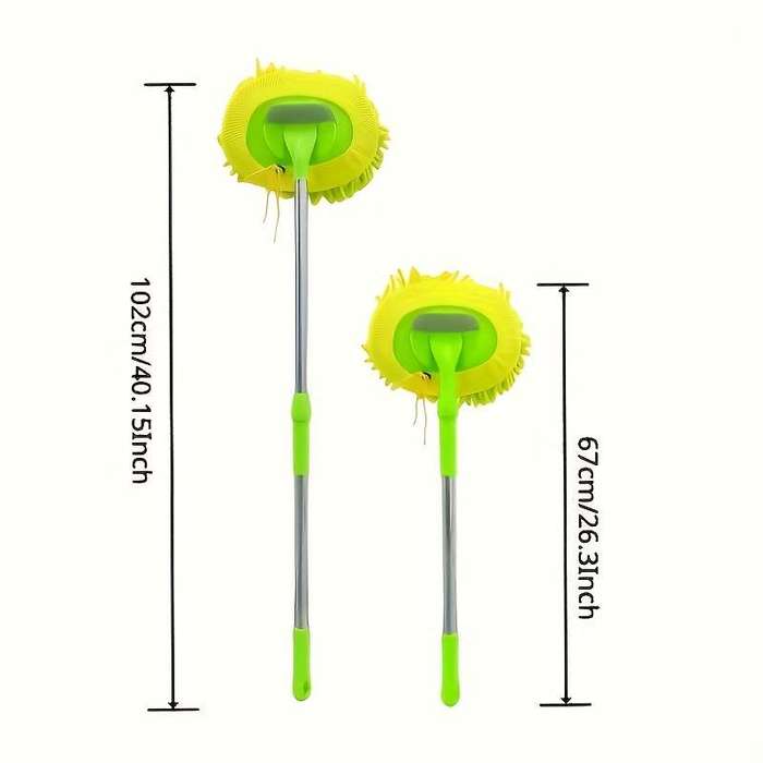1 PC Soft Velvet Microfiber Car Wash Mop