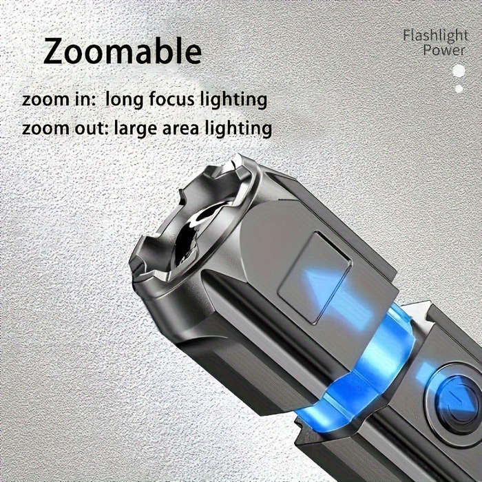 1 Piece Zoomable Flashlight