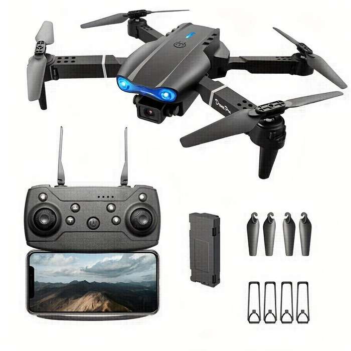 Foldable Drone With Dual Cameras