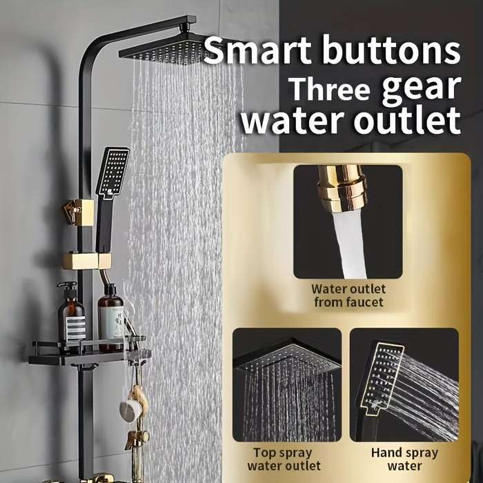 1 Piece Handheld Shower Head