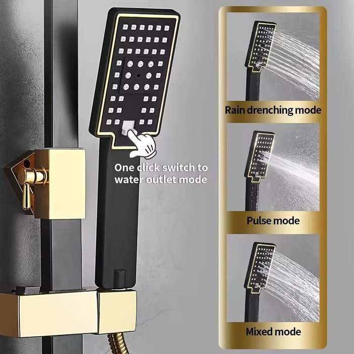 1 Piece Handheld Shower Head