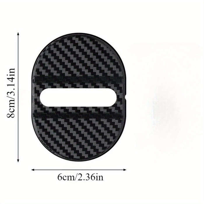 4-Pack Universal Car Door Lock Covers
