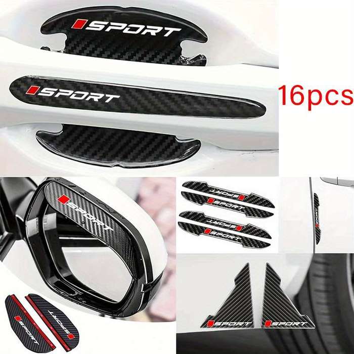16-Piece Set of Automotive Exterior Reinforcements