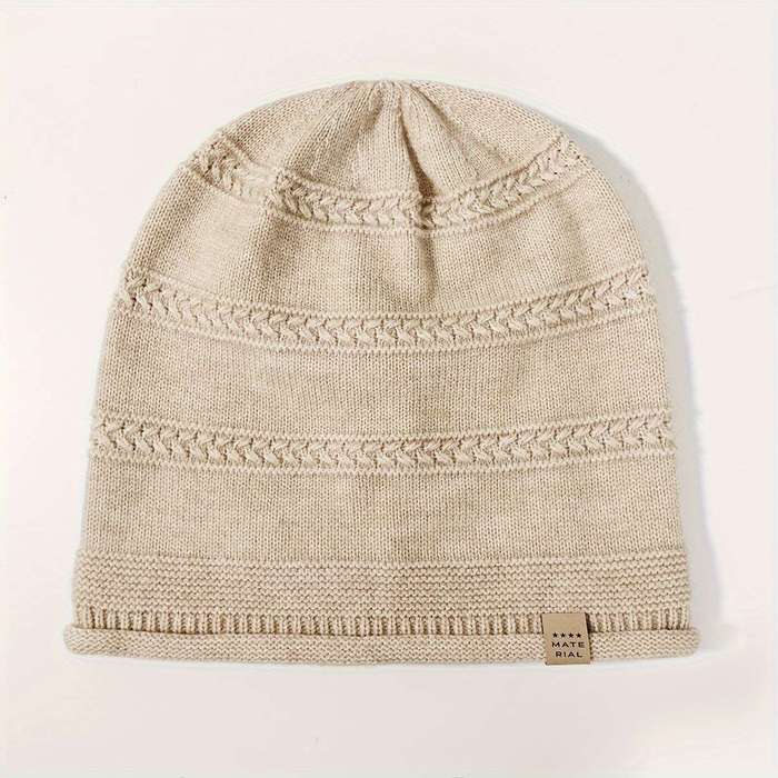 Cozy Knitted Hat With Ear Flaps