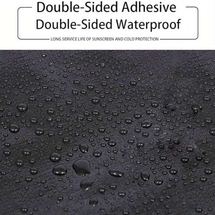 Heavy Duty Black Tarpaulin