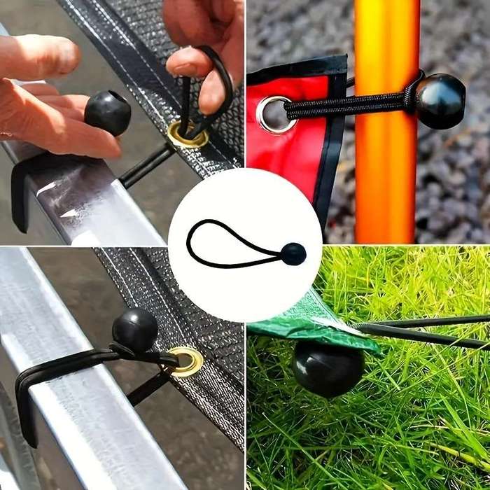 20-Pack Heavy Duty Bungee Cords
