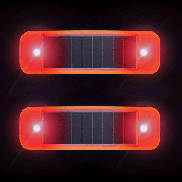 2pcs LED Solar Security Lights