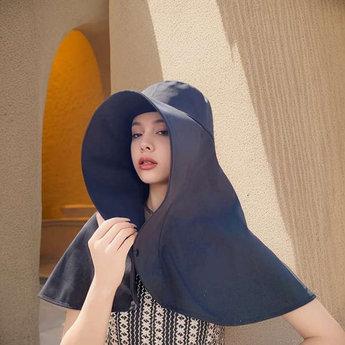 Sun Protection Brim Oversized Sun Hat