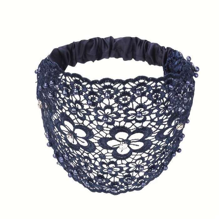 Elegant Boho Wide Lace Headband