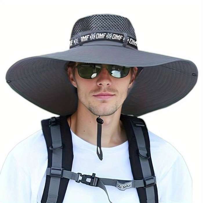 Men's Summer Wide Brim Fishing Hat