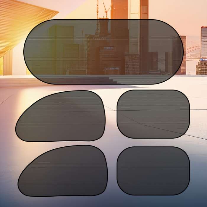 5-Pack Car Visor Set