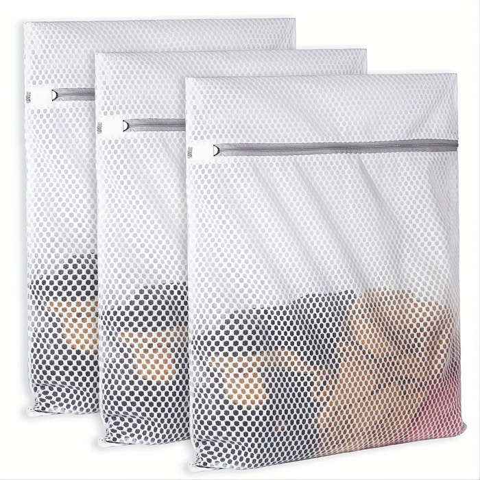 Extra Large Honeycomb Mesh Laundry Bag For Delicate Clothes