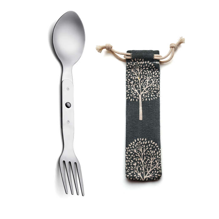 2 In 1 Foldable Fork And Spoon
