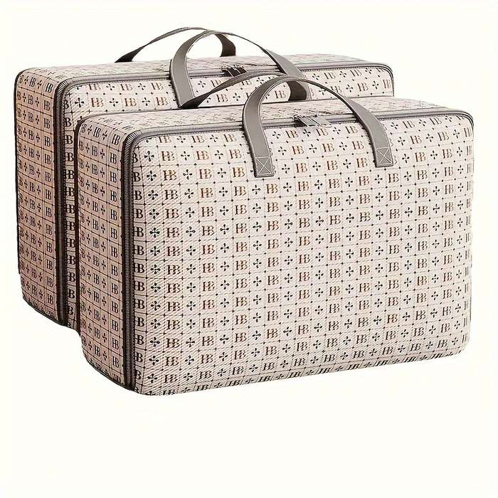 Oversized Cotton Quilted Moving Packing Bag Foldable Blanket Storage Bag