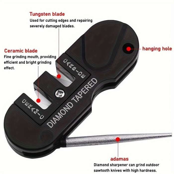 4-In-1 Portable Knife Sharpening Tool