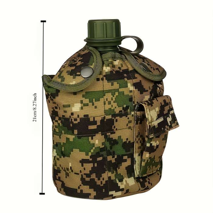 Camouflage Tactical Water Bottle Set