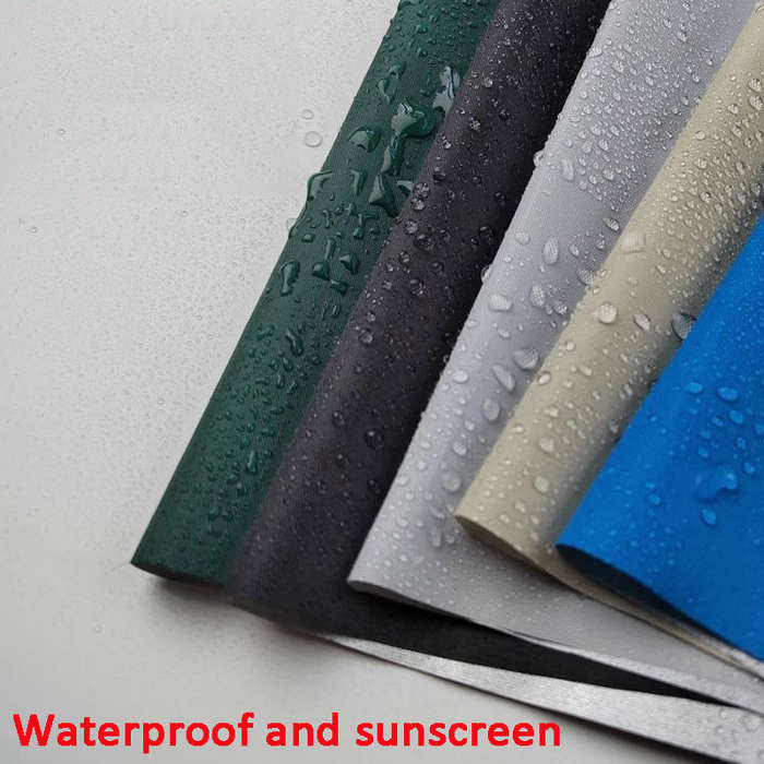 Waterproof 210D Silver Coated Oxford Cloth