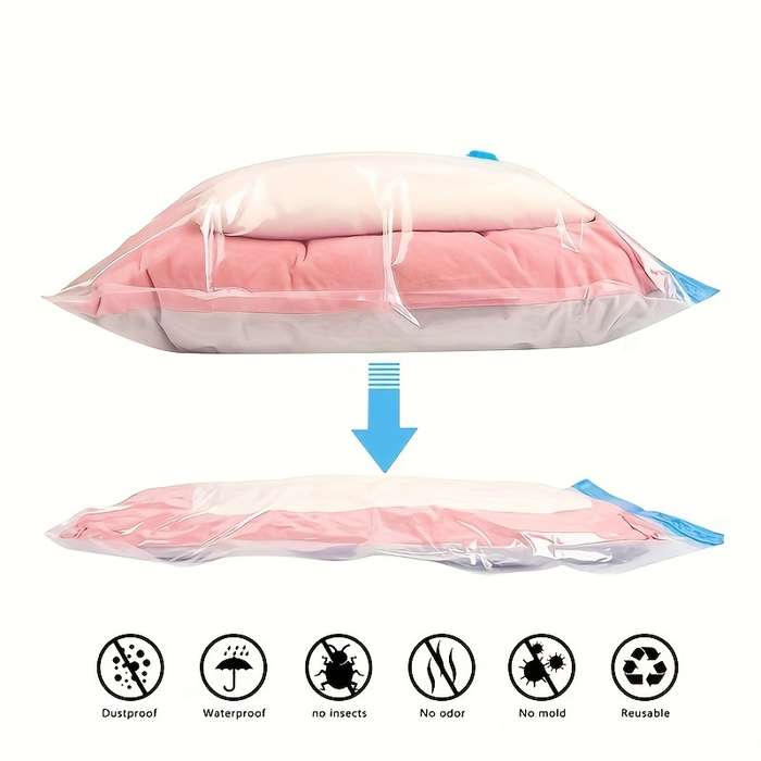Vacuum Storage Bag With Handheld Pump