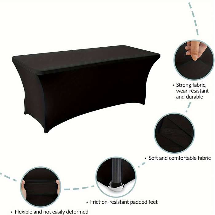 Stretchy And Wrinkle-Resistant Spandex Tablecloth