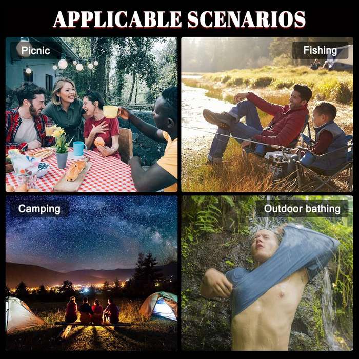 1 Piece Solar Shower Bag For Camping