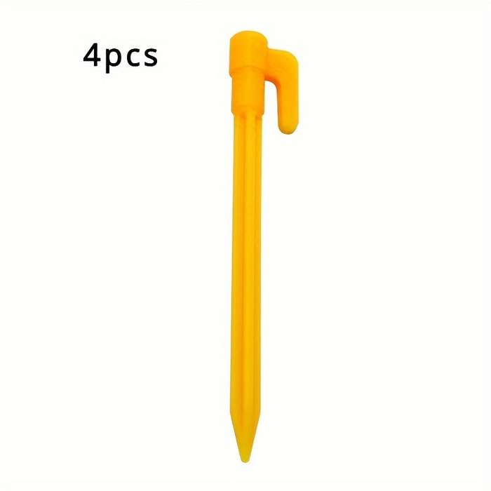 4 Pieces Outdoor Camping Tent Pegs