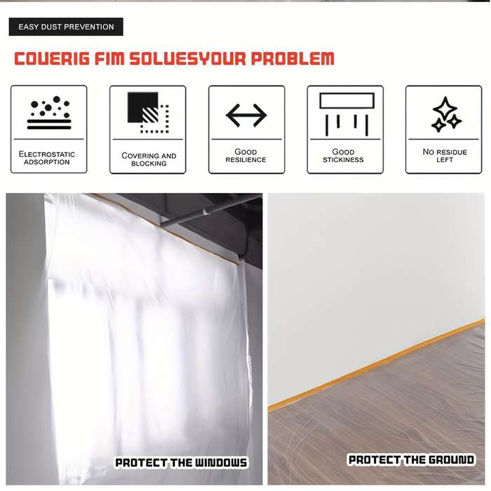 Waterproof Disposable Furniture Dust Cover