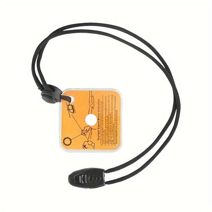 1 Piece Outdoor Camping Multi-Function Signal Mirror