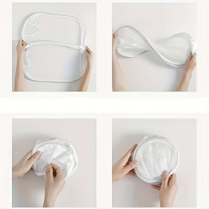 Extra Large Pop-Up Laundry Basket With Handles