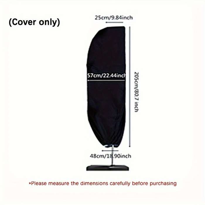 1 x Waterproof Oxford Cloth Outdoor Parasol Cover