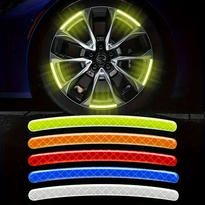 20 Pieces Reflective Wheel Stickers