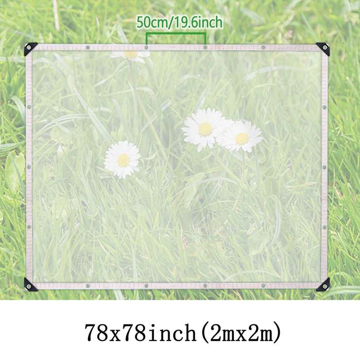 Durable Transparent Pe Tarpaulin