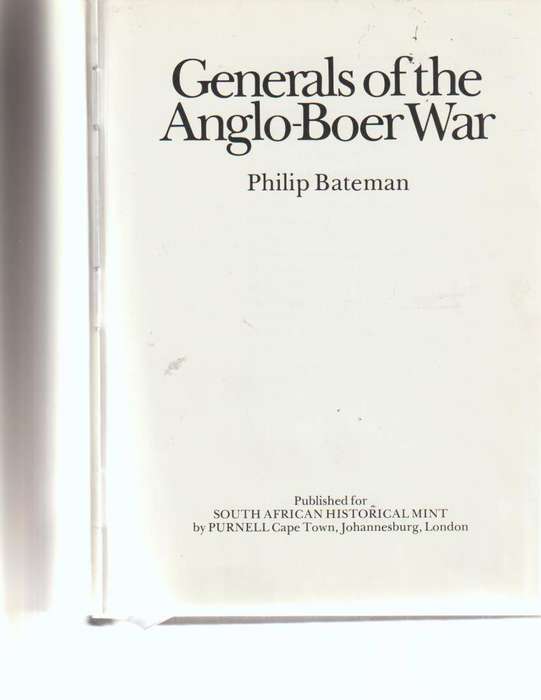 GENERALS OF THE ANGLO-BOER WAR, THE SOUTH AFRICAN HISTORICAL MINT
