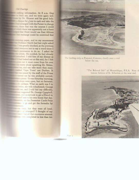 OLD FOURLEGS, THE STORY OF THE COELACANTH by J.L.B. SMITH