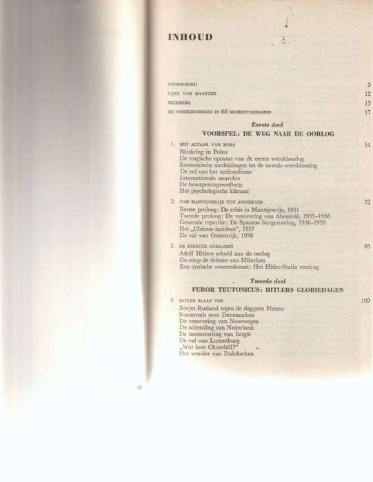 DE OORLOG DE GESCHIEDENIS VAN DE JAREN 1939-1945