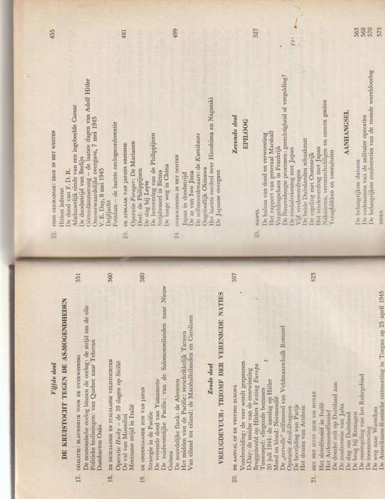 DE OORLOG DE GESCHIEDENIS VAN DE JAREN 1939-1945