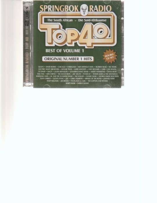 SPRINGBOK RADIO TOP 40 VOLUME 1, 2CD SET