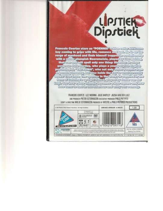 LIPSTIEK DIPSTIEK DVD