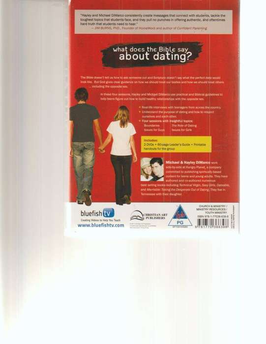 SEX.DATING, A 4-PART VIDEO-DRIVEN BIBLE STUDY FOR YOUTH GROUPS DVD (NEW, SEALED)