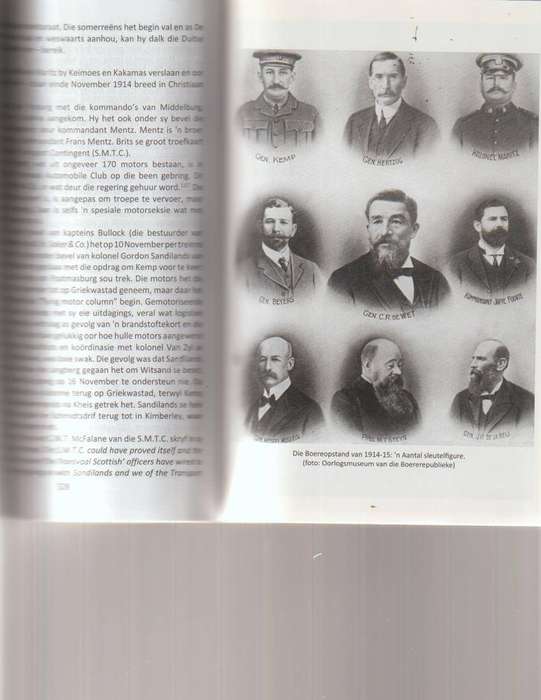REBELSPOOR, DIE AANLOOP, VERLOOP EN AFLOOP VAN DIE BOEREOPSTAND VAN 1914-15 deur L.J BOTHMA