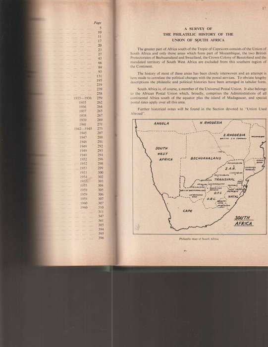 STAMPS OF SOUTH AFRICA, HANDBOOK CATALOGUE, GOLDEN JUBILEE EDITION