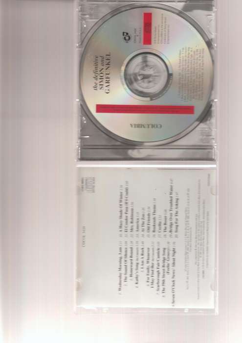 THE DEFINITIVE SIMON and GARFUNKEL CD