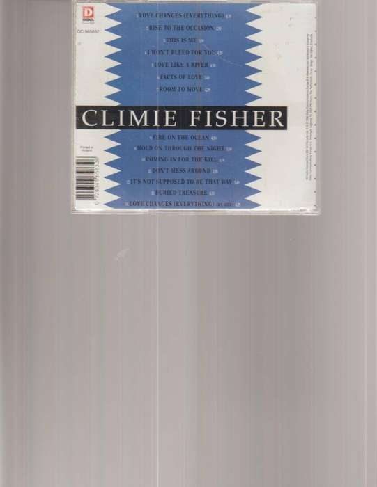 CLIMIE FISHER, THE BEST OF CD