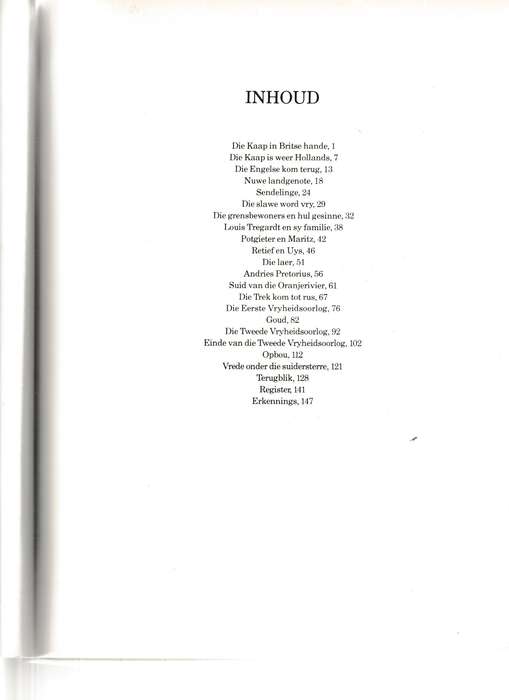 VAN OORLOE EN VREDE ONDER DIE SUIDERSTERRE 1795-1910 deur A.J BOESEKEN